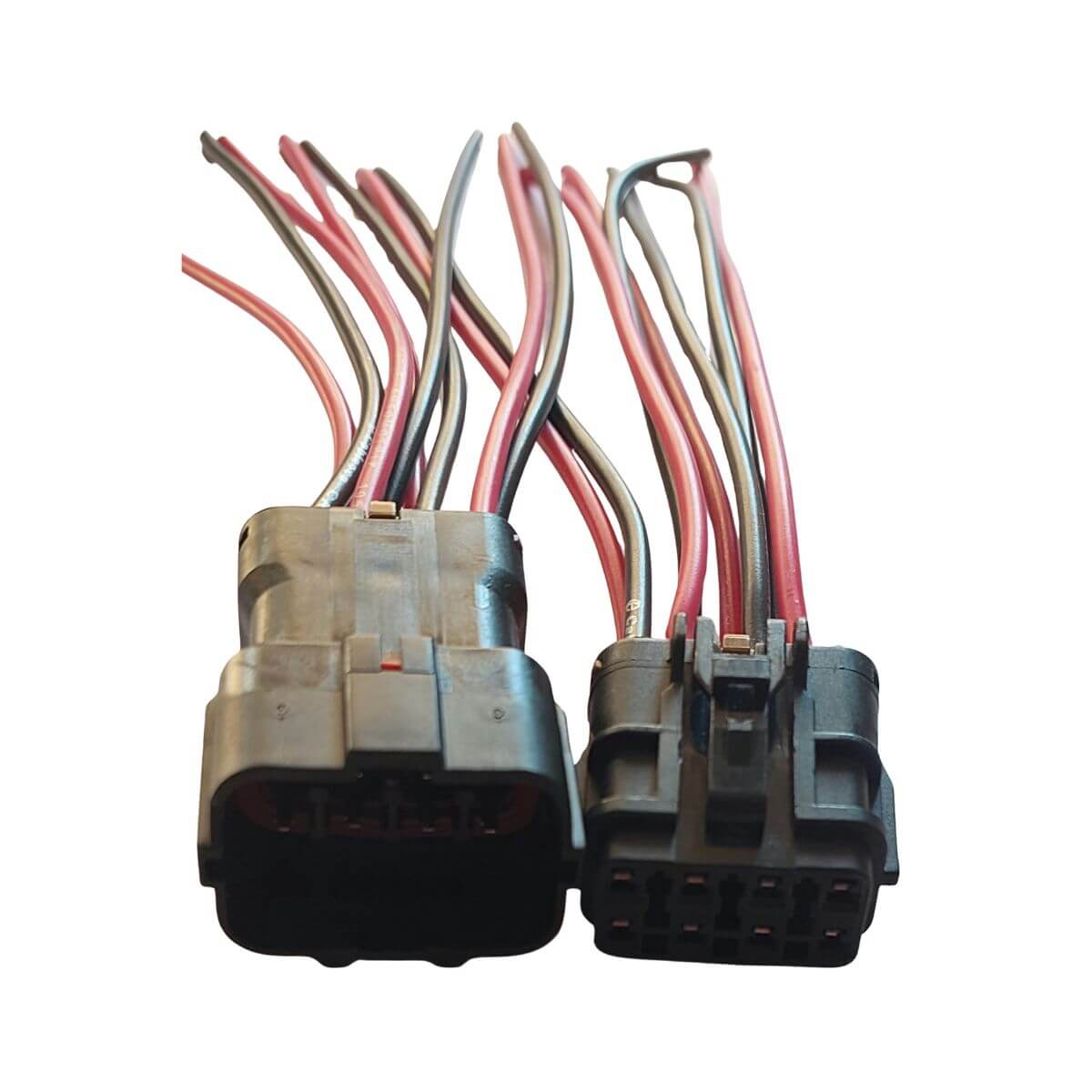 Conector Enchufe Ramal, Inyectores, Chevrolet, Spark 8 Pines (Macho y Hembra)
