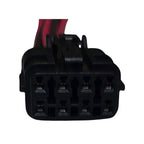 Conector Enchufe Ramal, Inyectores, Chevrolet, Spark 8 Pines