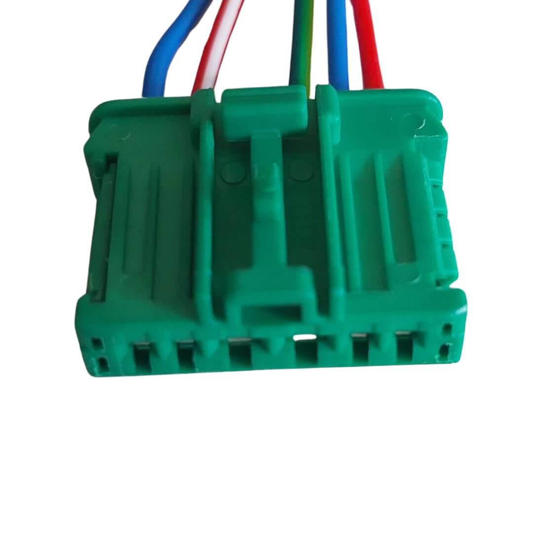 Conector Enchufe Resistencia Motor Ventilador Calefacción Renault, Peugeot, Nissan 6 Pines