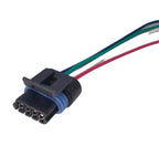 Conector Enchufe Sensor IAC, Válvula, GM (Chevrolet) Corsa, Daewoo, Jeep, Opel, Fiat, Renault, Clio, Megane, Scenic. 4 Pines