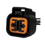 Conector Enchufe Sensor Oxigeno Hyundai, Chevrolet, Kia, Sail 4 Pines, Hembra. (A)