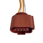 Conector Enchufe Sensor Oxigeno Volkswagen, Audi y más Hembra 4 Pines