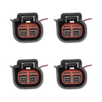 Kit 4 Conectores Enchufes Bobina Ford, Chevrolet, Fortaleza, Tritón, F-150, F-250, Mustang, Focus, Mitsubishi Montero, más.