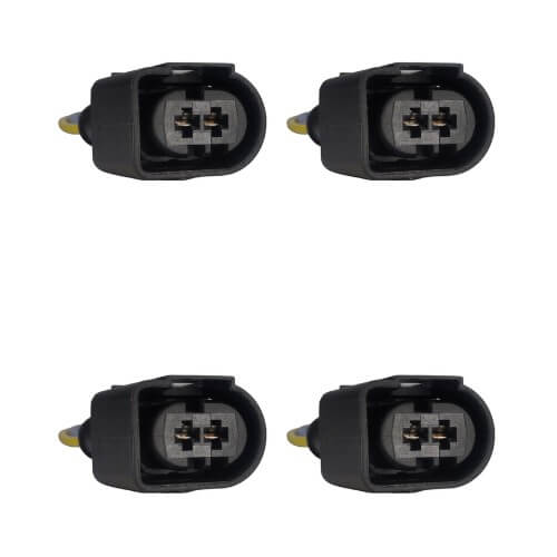 Kit 4 Conector Enchufe Inyector, Bobina Mercedes Benz, Volkswagen, Amarok, sprinter, MG, Nissan NP300 y más Nippon Denso