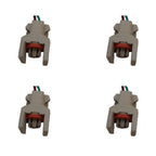 Kit 4 Conectores Enchufes Inyector Ssangyong Modelo Viejo, Hyundai, Jmc, Great Wall, Jac y Mercedes Benz, Maserati, Bmw. (Cable Grueso!).