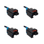 Kit 4 Conectores Enchufes Inyectores, Gm, Chevrolet, Aveo, Optra Tipo Delphi