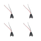 Kit 4 Conectores Enchufes Inyectores, Sensores, Universal, Chevrolet, Corsa, Astra, Spark, Ford, Festiva, Daewoo, Cielo, Fiat, Volkswagen, Más