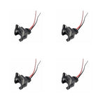 Kit 4 Conectores Enchufes Inyectores, Sensores, Universal, Chevrolet, Corsa, Astra, Spark, Ford, Festiva, Daewoo, Cielo, Fiat, Volkswagen, Más