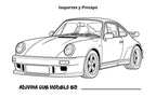 Libro Digital GRATIS Colorear, Pintar, Autos (3 Ilustraciones) PDF