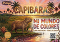Capibaras: Mi Mundo de Colores, Libro de Colorear, Pintar (10 Ilustraciones) 23.5cm x 16.5cm