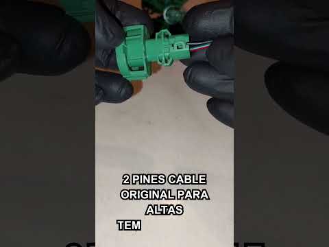 Renault Oil Valve Plug Connector Green 2 Pins