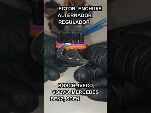 Connector Plug Alternator Regulator Bosch, Iveco, Volvo, Mercedes Benz Ib297 5C