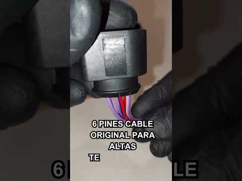 Volkswagen Gol Oxygen Sensor Plug Connector 6 Pins (Large)