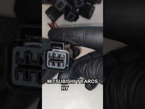 Throttle Body, Headlight or Optical Focus Plug Connector, Mitsubishi, Hyundai, Kia Rio and more 6 Pins.