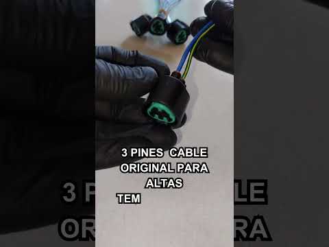 Connector Plug Coils, Sensors, Headlights, Hyundai, Kia, Mitsubishi, Atos and more 3 Pins.